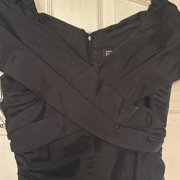 Jacquard Black Dress - Picture 3 of 6